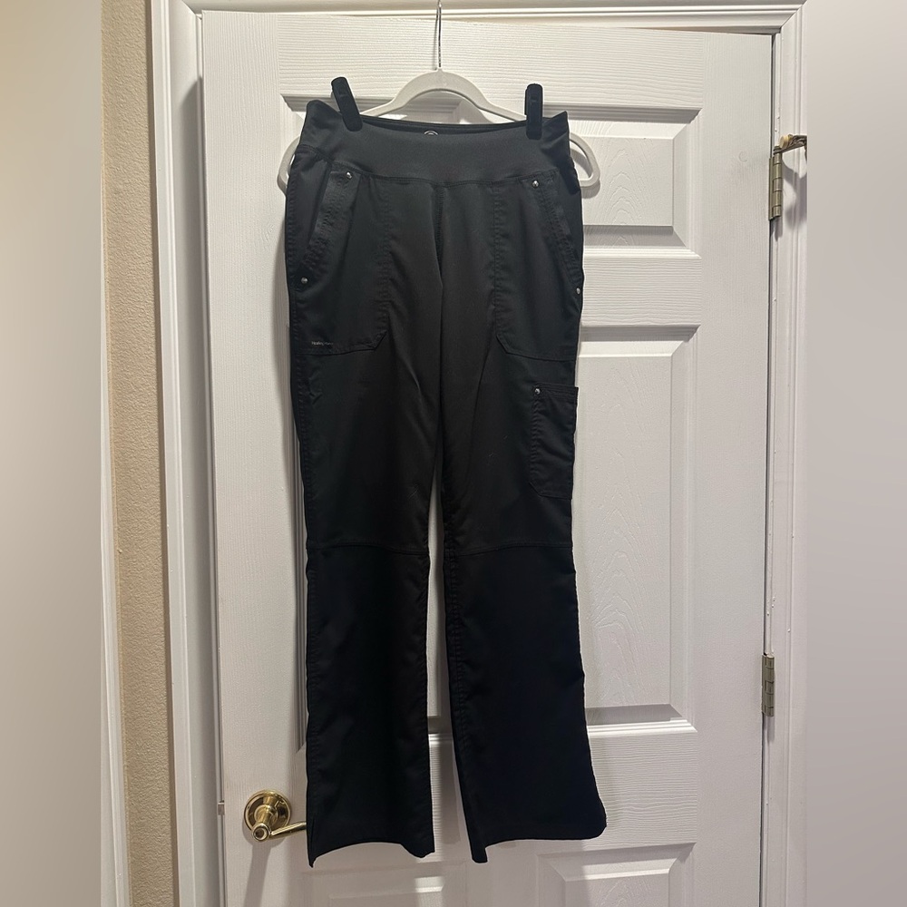 Healing Hands scrub bottoms S Black